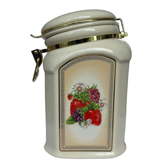 Knott's Berry Farm Foods Ceramic Kitchen Container 9.5" EUC - Picture 5 of 10